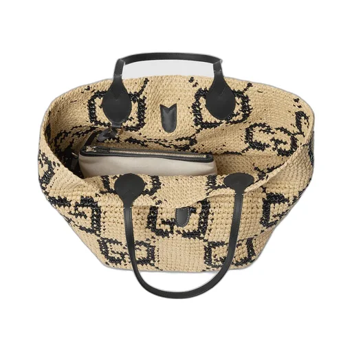 Woven Medium Tote Bag