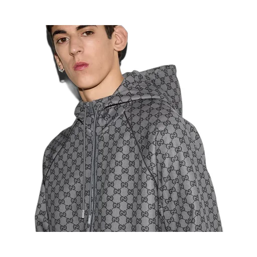 Gg Neoprene Zip Jacket
