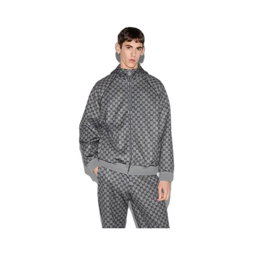 Gg Neoprene Zip Jacket