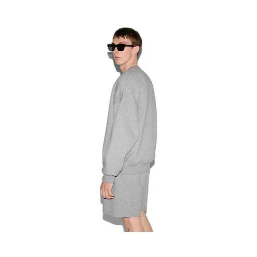Embossed Cotton Jersey Sweatshirt
