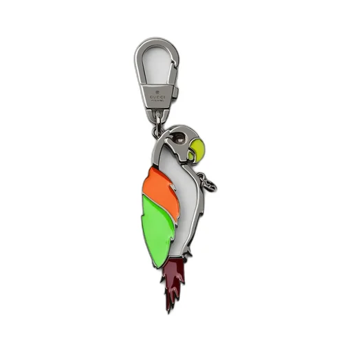 Parrot Keychain With Interlocking G