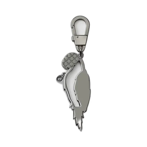 Parrot Keychain With Interlocking G