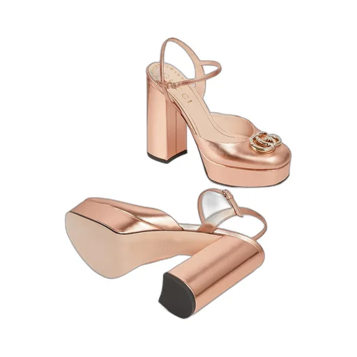 Platform Pump With Double G