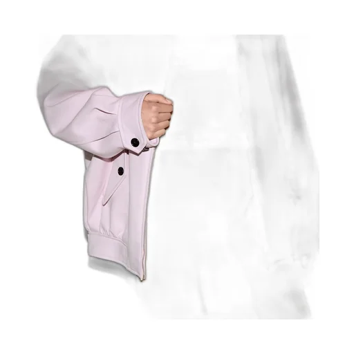 Embossed Mid-Length Cotton Drill Skirt