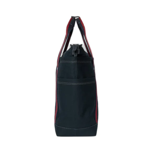 Printed Canvas Large Tote Bag