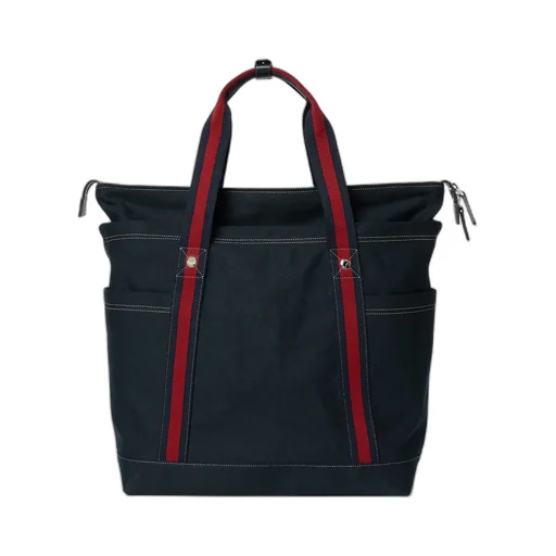 Printed Canvas Large Tote Bag