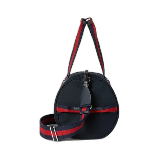 Large Printed Canvas Duffle Bag