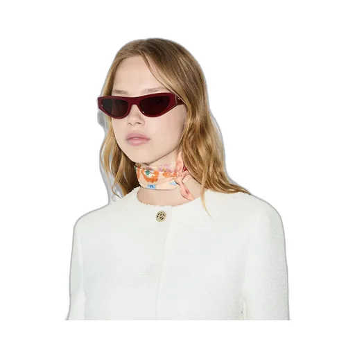 Printed Silk Neck Bow