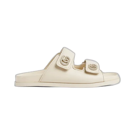 Sandal With Crystal Double G