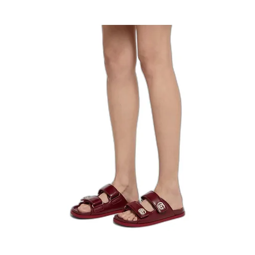 Sandal With Crystal Double G