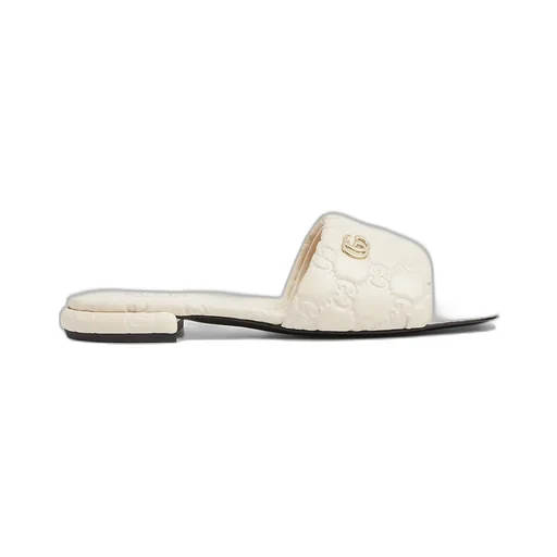 Slide Sandal With Double G