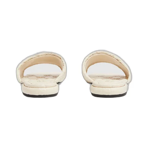 Slide Sandal With Double G