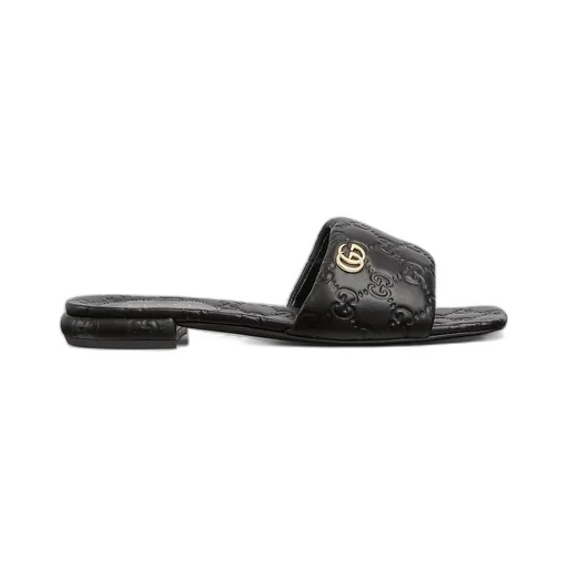 Slide Sandal With Double G