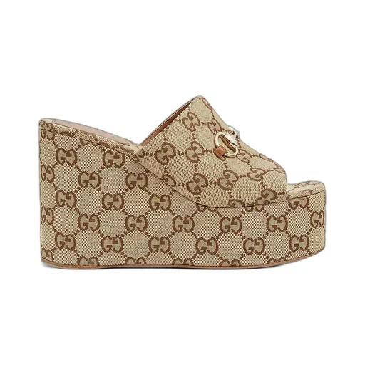 Wedge Sandal With Horsebit