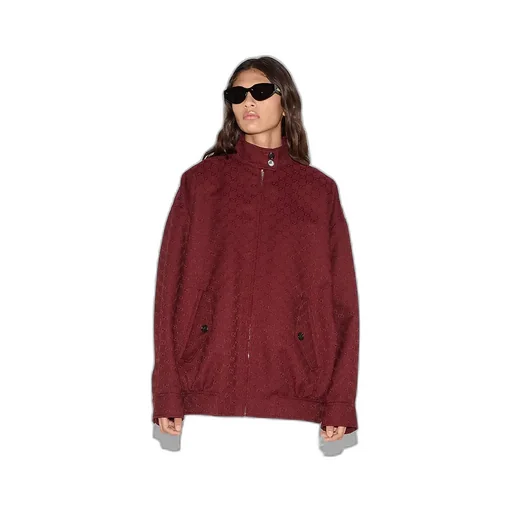 Gg Canvas Bomber Jacket