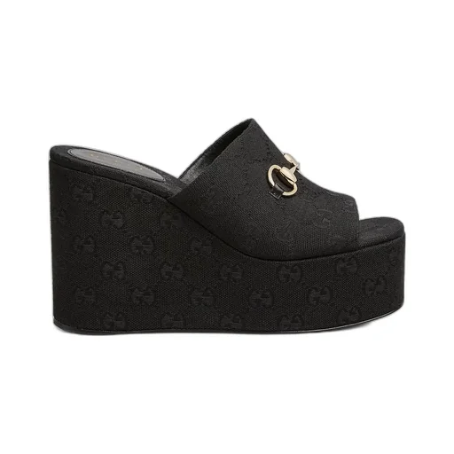 Wedge Sandal With Horsebit