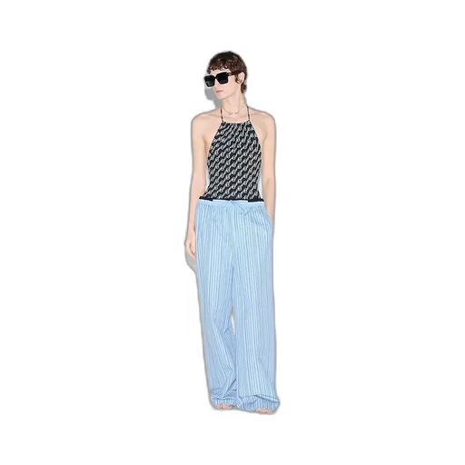 Printed Sparkling Jersey Swimsuit