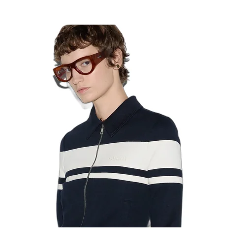 Cotton Jersey Jacket With Embroidery