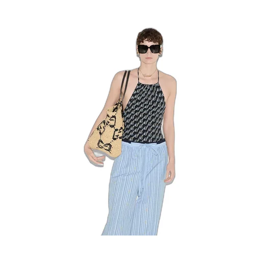 Printed Sparkling Jersey Swimsuit