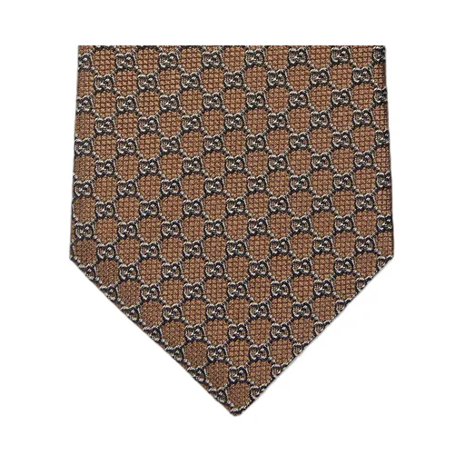 Gg Silk Jacquard Tie