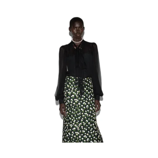Silk Chiffon Shirt