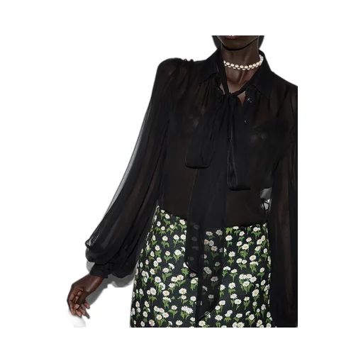 Silk Chiffon Shirt