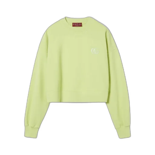 Embroidered Cotton Jersey Sweatshirt