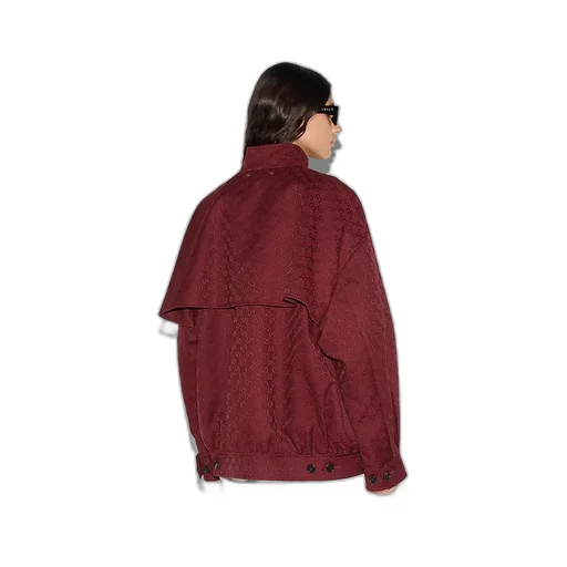 Gg Canvas Bomber Jacket
