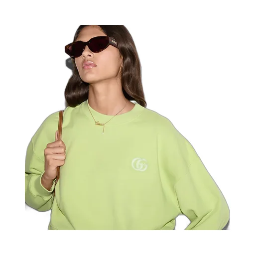 Embroidered Cotton Jersey Sweatshirt
