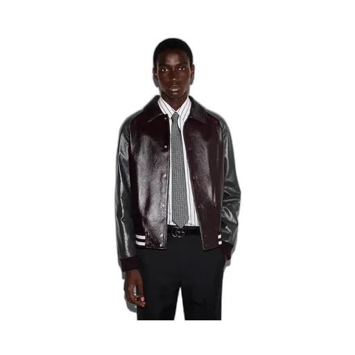 Horsebit Silk Jacquard Tie