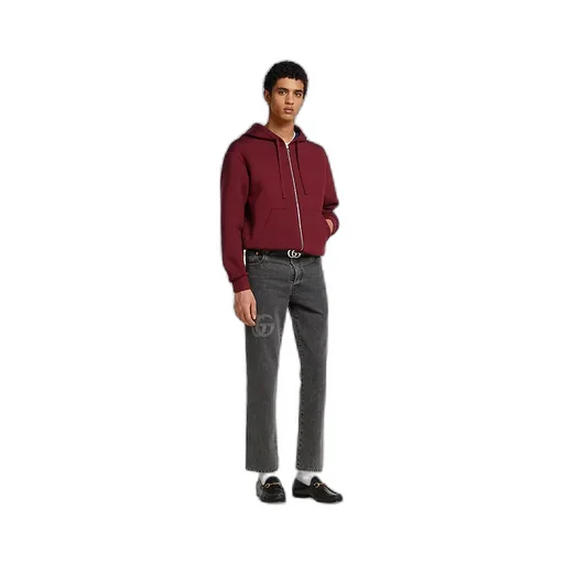 Slim Fit Denim Pant With Logo Detail