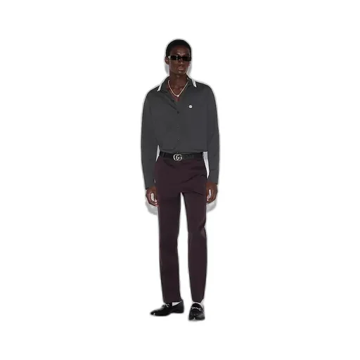 Embroidered Cotton Piquet Polo Shirt