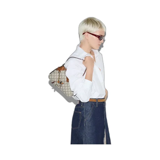Gg Emblem Small Shoulder Bag