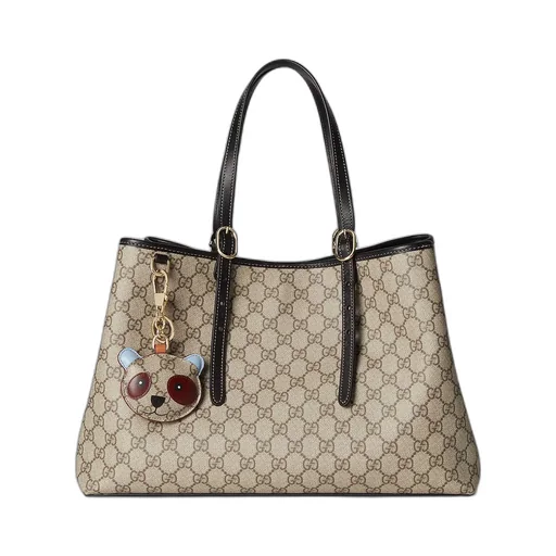 Gg Emblem Large Tote Bag