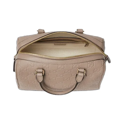 Gg Emblem Medium Boston Bag