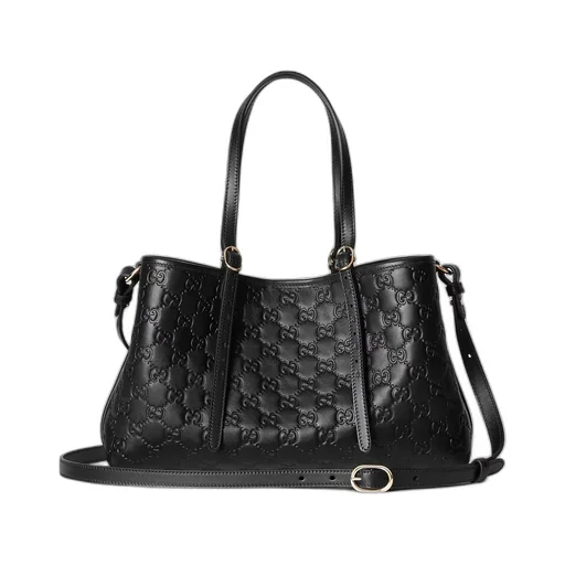 Gg Emblem Medium Tote Bag