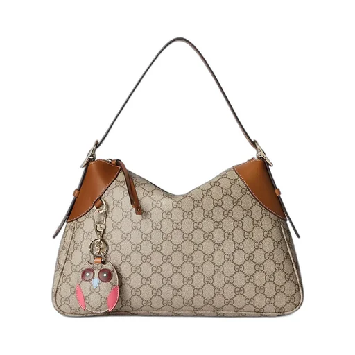 Gg Emblem Large Shoulder Bag