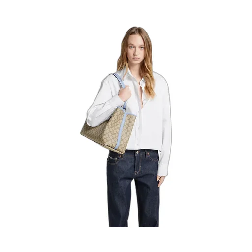 Gg Emblem Large Tote Bag