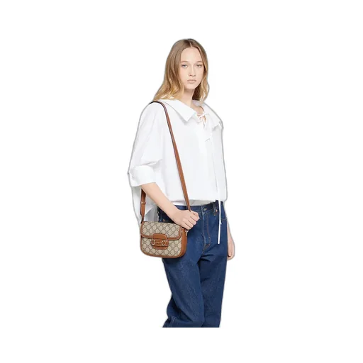 Gucci Horsebit 1955 Soft Small Shoulder Bag