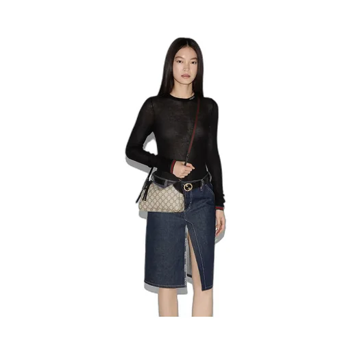 Gg Emblem Small Shoulder Bag