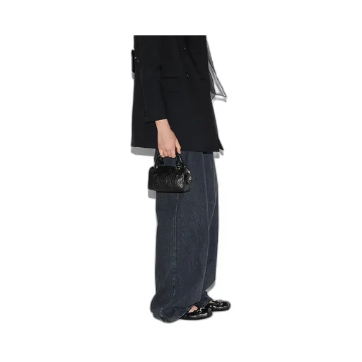 Gg Emblem Mini Boston Bag