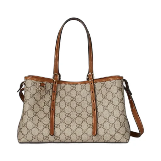 Gg Emblem Medium Tote Bag