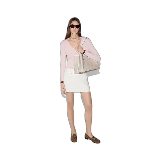 Gg Emblem Large Tote Bag