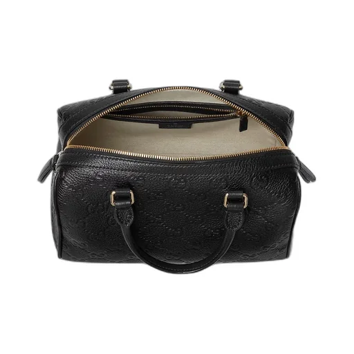 Gg Emblem Medium Boston Bag