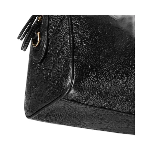 Gg Emblem Medium Boston Bag