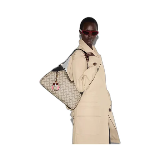 Gg Emblem Large Shoulder Bag