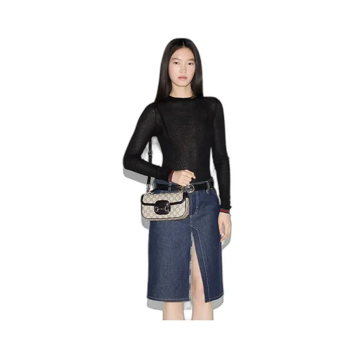 Gucci Horsebit 1955 Soft Small Top Handle Bag