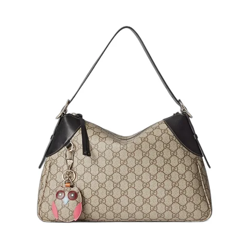 Gg Emblem Large Shoulder Bag