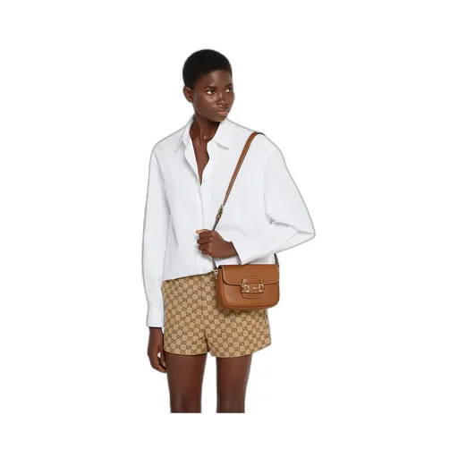 Gucci Horsebit 1955 Soft Small Shoulder Bag