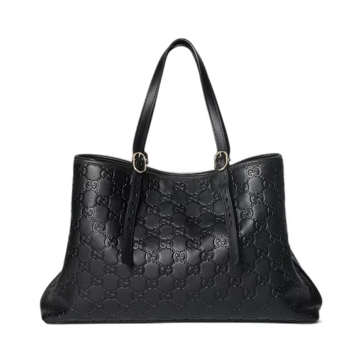 Gg Emblem Large Tote Bag
